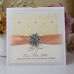 Flocking Pocket Invitation with Buckle Decoration  Wedding Card Customized 