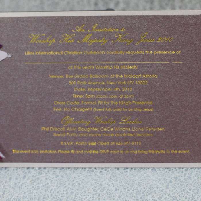 invitation card