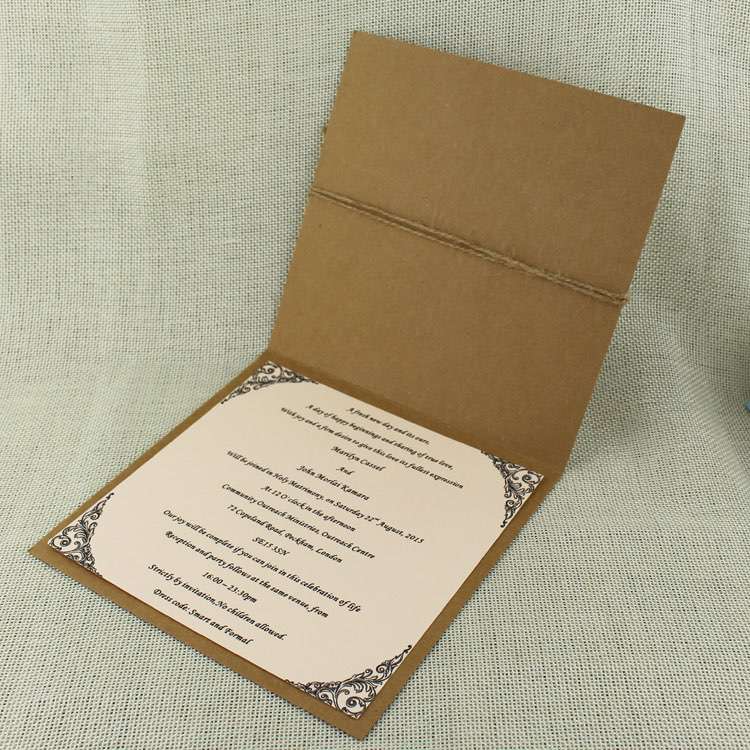 wedding card