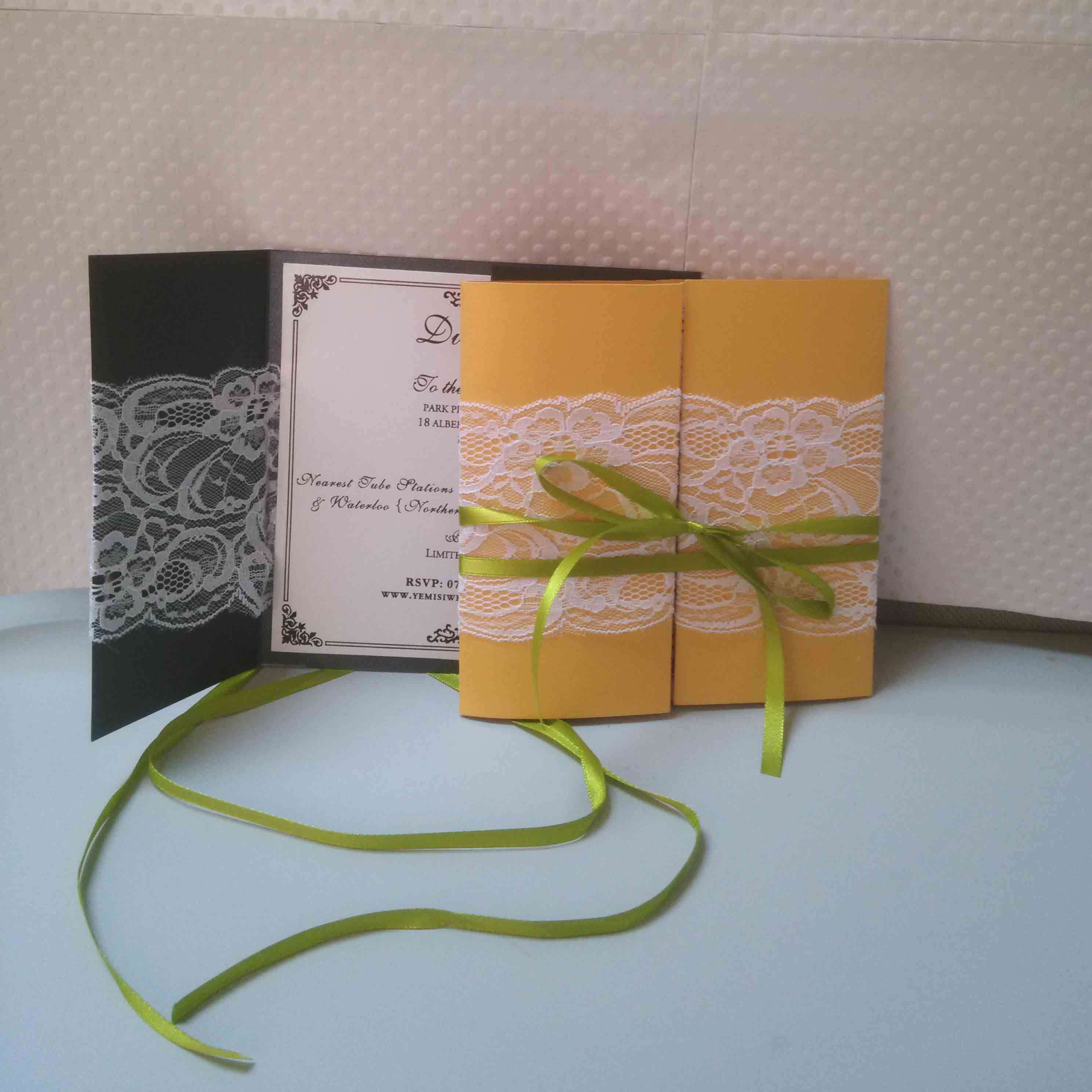 wedding card