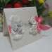 Handmade Embossing Invitation Card Elegant Marriage Invitation Customized 