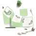 Half Fold Beautiful Invitation  Wedding Card Customized Fresh Style Invitation 