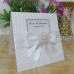 Lace Invitation Card with Ribbon Bow Wedding Invitation Made in China