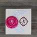 Handmade Wedding Invitation Customized Party Invitation with Ribbon Flower