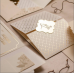 Gate Fold Invitation Card Tartan Design Wedding Invitation Customized 