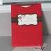 Red Pocket Wedding Invitation Card Foiling Printing Customized Chinese Style