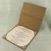 Lace Invitation Card Brown Paper Invitation with Hemp Rope