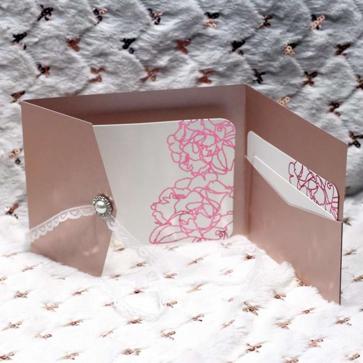 Customized Invitation Card Exclusive Thank You Card Wedding Invitation Made in China