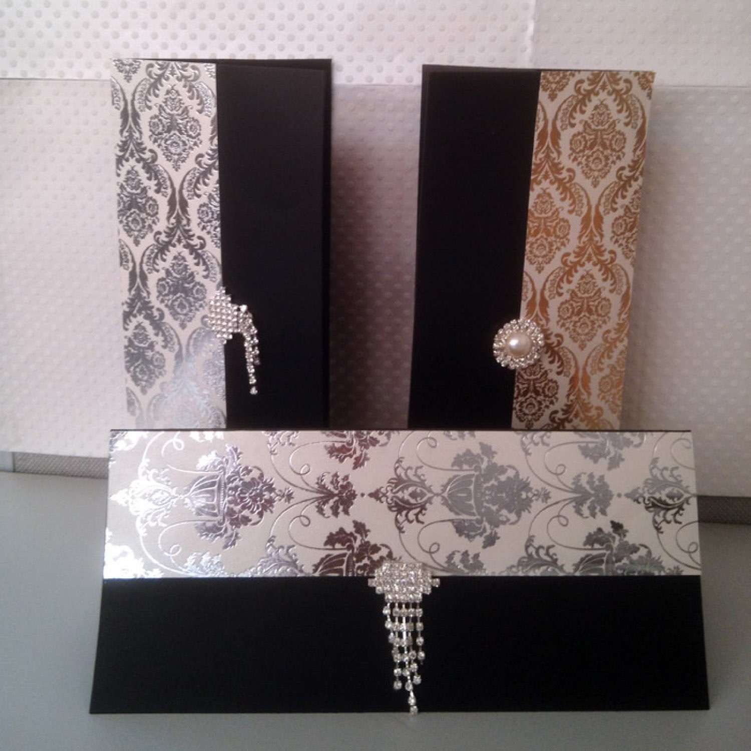 Rectangle Pocket Invitation Card Wedding Invitation Business Card Made in China