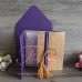 Purple Gold Wedding Invitation