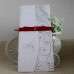 Rectangle Invitation with Ribbon Bow Invitation Card Customized Content