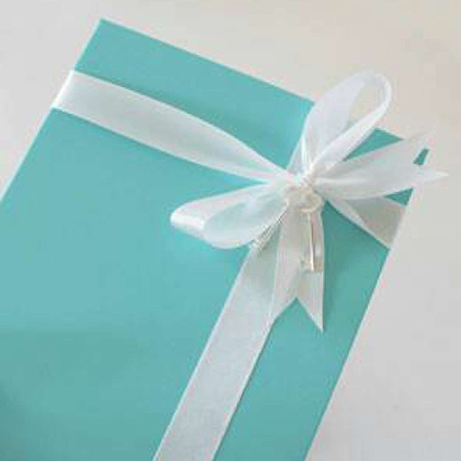 Paper Box Gift Box with Ribbon Bow Invitation Card Customized