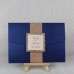 Dark Blue Business Card with Glitter Paper Tape Foiling Card Personalized Custom