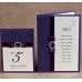 Purple Wedding Supplies Marriage Invitation Card Customized 