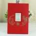 Red Wedding Invitation with Paper Pocket Chinese Style Wedding Supplies 