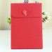 Red Wedding Invitation with Paper Pocket Chinese Style Wedding Supplies 