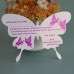 Butterfly Invitation Card Foiling Printing Party Invitation Customized 