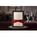 Half Fold Wedding Invitation with Ribbon Decoration Foil Printing Customized 