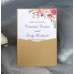 Pocket Invitation With Envelope Laser Cut Paper Modern Invitation Card