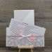Pocket Style Lazer Cut Silver Wedding Invitations