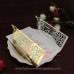 Luxury Metallic Gold Gate Laser Cut Wedding Invitations